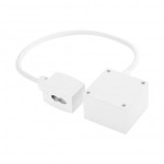 SLV 184001 Einspeiser f?r EASYTEC II, weiss, Kabell?nge: 40cm