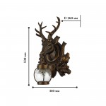 Светильник настенный олень с рогами Favourite 1849-1W Hunt