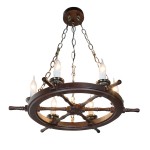 Люстра штурвал Дубравия 185-53-16 ШТУРВАЛ