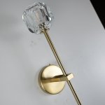 Бра RH Boule de Cristal Long Sconce Brass ImperiumLoft 185376-22