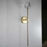 Бра RH Boule de Cristal Long Sconce Brass ImperiumLoft 185376-22