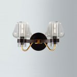 Бра MONTALEMBERT SCONCE BY Studios Черный, Прозрачный ImperiumLoft 185388-26