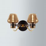 Бра MONTALEMBERT SCONCE BY Studios Черный, Янтарь ImperiumLoft 185390-26
