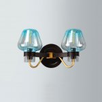 Бра MONTALEMBERT SCONCE BY Studios Черный, Голубой ImperiumLoft 185391-26