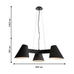 Подвесная люстра Favourite 1854-3P Conus