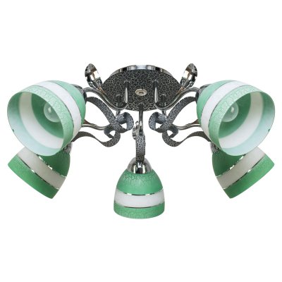 Светильник ЭкономСвет 1857LM/5CR WT+GN