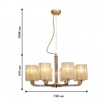 Люстра Favourite 1860-8P Birra