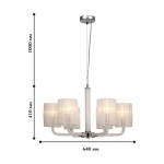 Подвесная люстра Favourite 1861-6P Birra