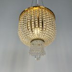 Потолочная люстра JACQUELINE WHITE SCONCE brass ImperiumLoft 186172-22