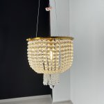 Потолочная люстра JACQUELINE WHITE SCONCE brass ImperiumLoft 186172-22