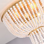 Люстра JACQUELINE CLEAR FLUSH-MOUNT brass ImperiumLoft 186173-22