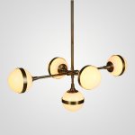 Люстра Peggy Futura lamp V Hangar Design brass ImperiumLoft 186180-22