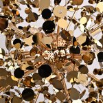 Люстра Tezani Argent Suspension Pendant lamp 85 gold D50 ImperiumLoft 186184-22
