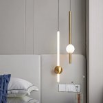 Подвесной светильник broom ORION GLOBE LIGHT gold D L600 ImperiumLoft 186663-22