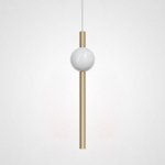 Подвесной светильник broom ORION GLOBE LIGHT gold D L600 ImperiumLoft 186663-22