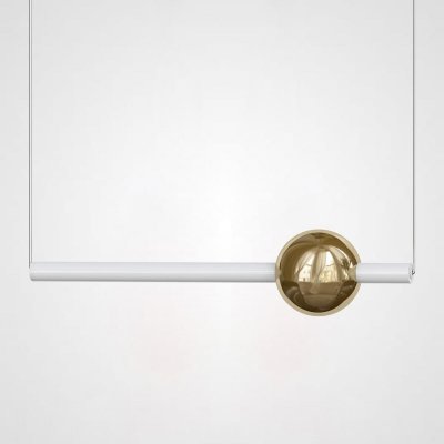 Подвесной светильник broom ORION GLOBE LIGHT white B L600 ImperiumLoft 186665-22