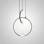 Подвесной светильник LUANA 1 black 4000К ImperiumLoft 186703-23