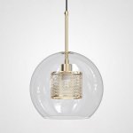 Подвесной светильник CATCH brass D24 ImperiumLoft 186706-26