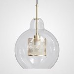 Подвесной светильник CATCH F pear brass D30 ImperiumLoft 186712-26