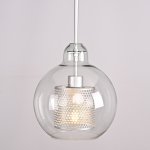 Подвесной светильник CATCH F pear silver D25 ImperiumLoft 186713-26