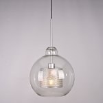 Подвесной светильник CATCH F pear silver D30 ImperiumLoft 186714-26