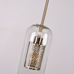 Подвесной светильник CATCH F cylinder brass D12 ImperiumLoft 186715-26