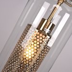 Подвесной светильник CATCH F cylinder brass D15 ImperiumLoft 186719-26