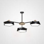 Подвесная люстра GEOMETRIC CH 3 черная ImperiumLoft 186750-26