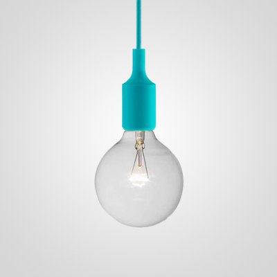 Подвесной светильник Muuto E27 Turquoise ImperiumLoft 186762-22