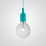 Подвесной светильник Muuto E27 Turquoise ImperiumLoft 186762-22