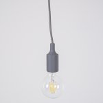 Подвесной светильник Muuto E27 Grey ImperiumLoft 186763-22