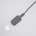 Подвесной светильник Muuto E27 Grey ImperiumLoft 186763-22