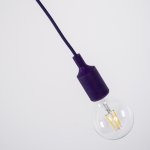 Подвесной светильник Muuto E27 Violet ImperiumLoft 186767-22