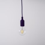 Подвесной светильник Muuto E27 Violet ImperiumLoft 186767-22