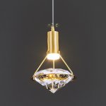 Подвесной светильник GLASGOW brass ImperiumLoft 186785-23