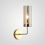 Настенный светильник Agne Brass Glass Tube wall light ImperiumLoft 186789-22