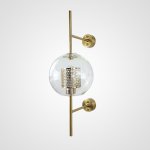 Настенный светильник CATCH WALL ball D55 brass ImperiumLoft 186792-26