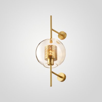 Настенный светильник CATCH WALL ball D55 brass ImperiumLoft 186792-26 Настенный светильник CATCH WALL ball D55 brass ImperiumLoft 186792-26