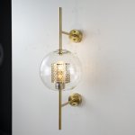 Настенный светильник CATCH WALL ball D55 brass ImperiumLoft 186792-26