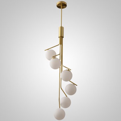 Подвесной светильник SHIRLEY 6 brass ImperiumLoft 186800-23