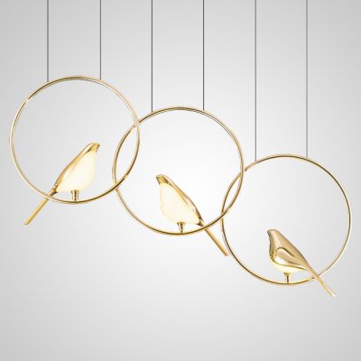 Подвесной светильник NOMI 3 gold black 3000К ImperiumLoft 186804-23 Подвесной светильник NOMI 3 gold black 3000К ImperiumLoft 186804-23