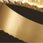 Подвесной светильник GODIVA brass 4000К ImperiumLoft 186815-23