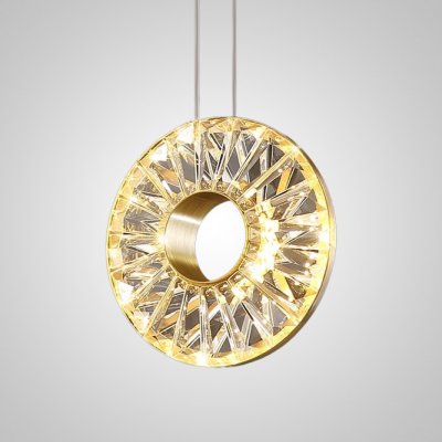 Подвесной светильник GODIVA brass 4000К ImperiumLoft 186815-23