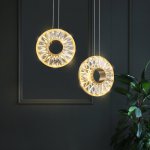 Подвесной светильник GODIVA brass 4000К ImperiumLoft 186815-23