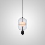 Подвесной светильник PLATTE 1 black 3000К ImperiumLoft 186816-23