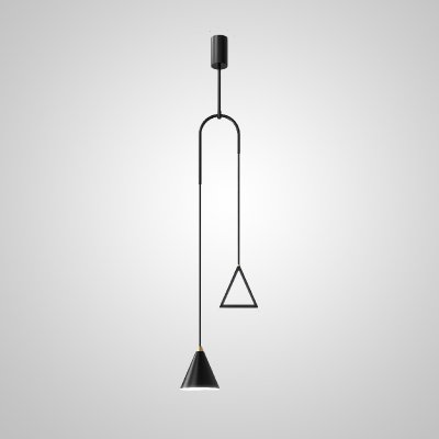 Подвесной светильник FERGUS black 4000К ImperiumLoft 186828-23