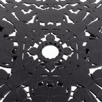 Стол Aluminium Square Black