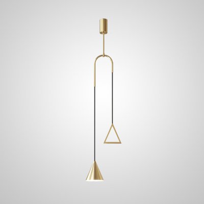 Подвесной светильник FERGUS gold 4000К ImperiumLoft 186832-23