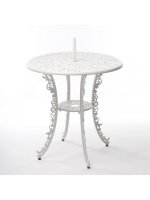 Обеденный стол Aluminium White