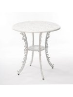 Обеденный стол Aluminium White